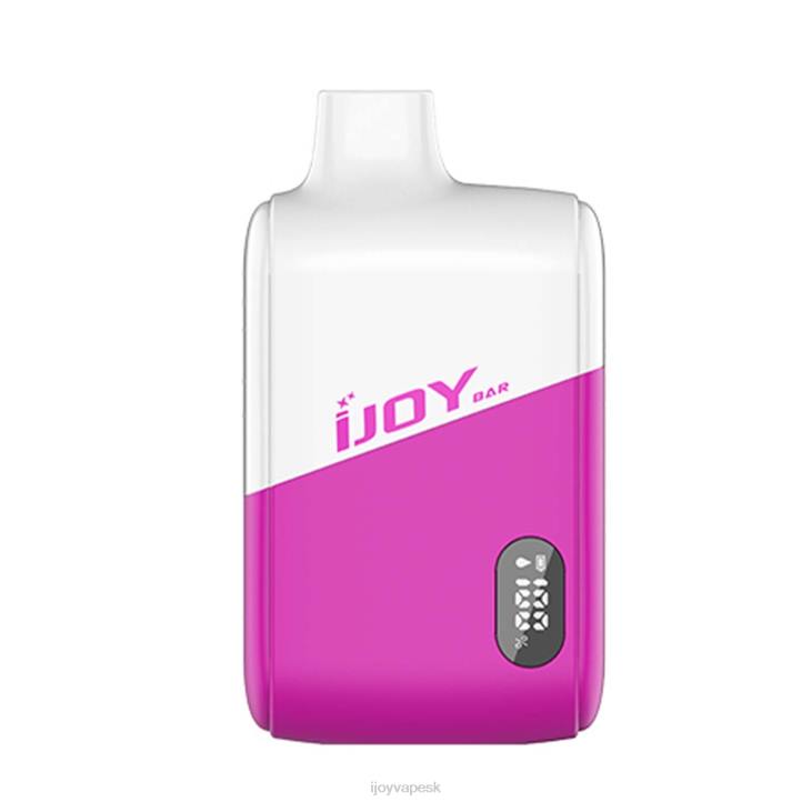 iJOY Bar Flavors | iJOY Bar Smart Vape 8000 ťahov 8X0227 biele gumové